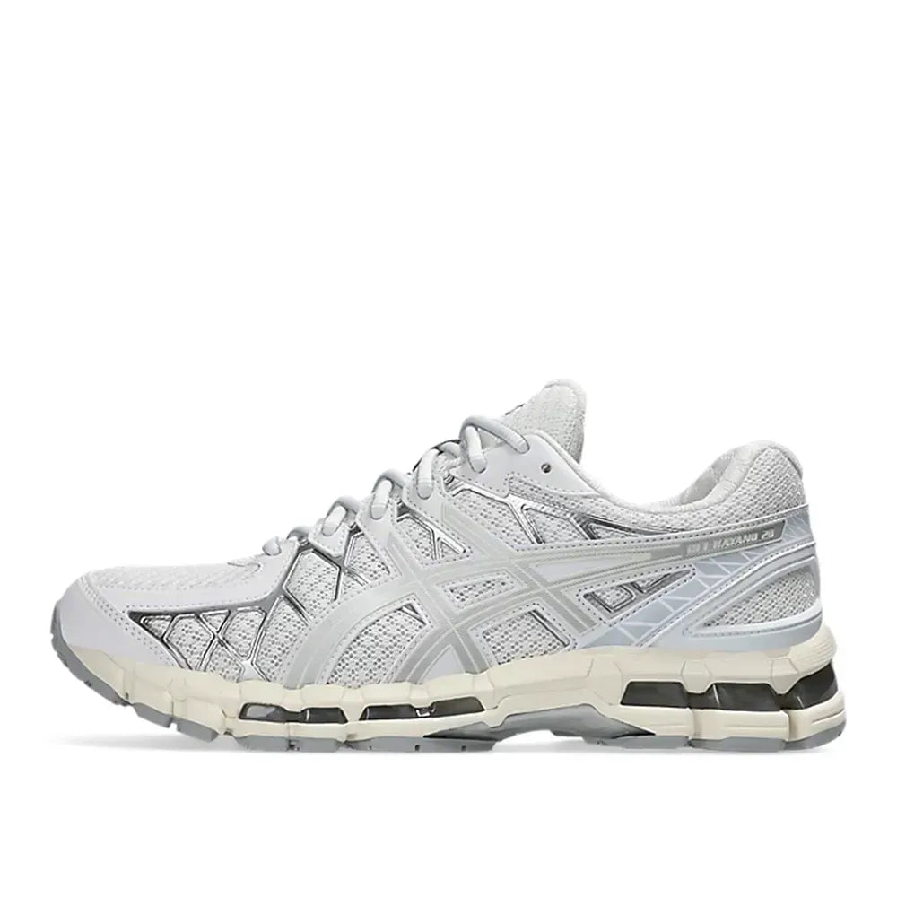 ASC Gel Kayano 20 - White Pure Silver