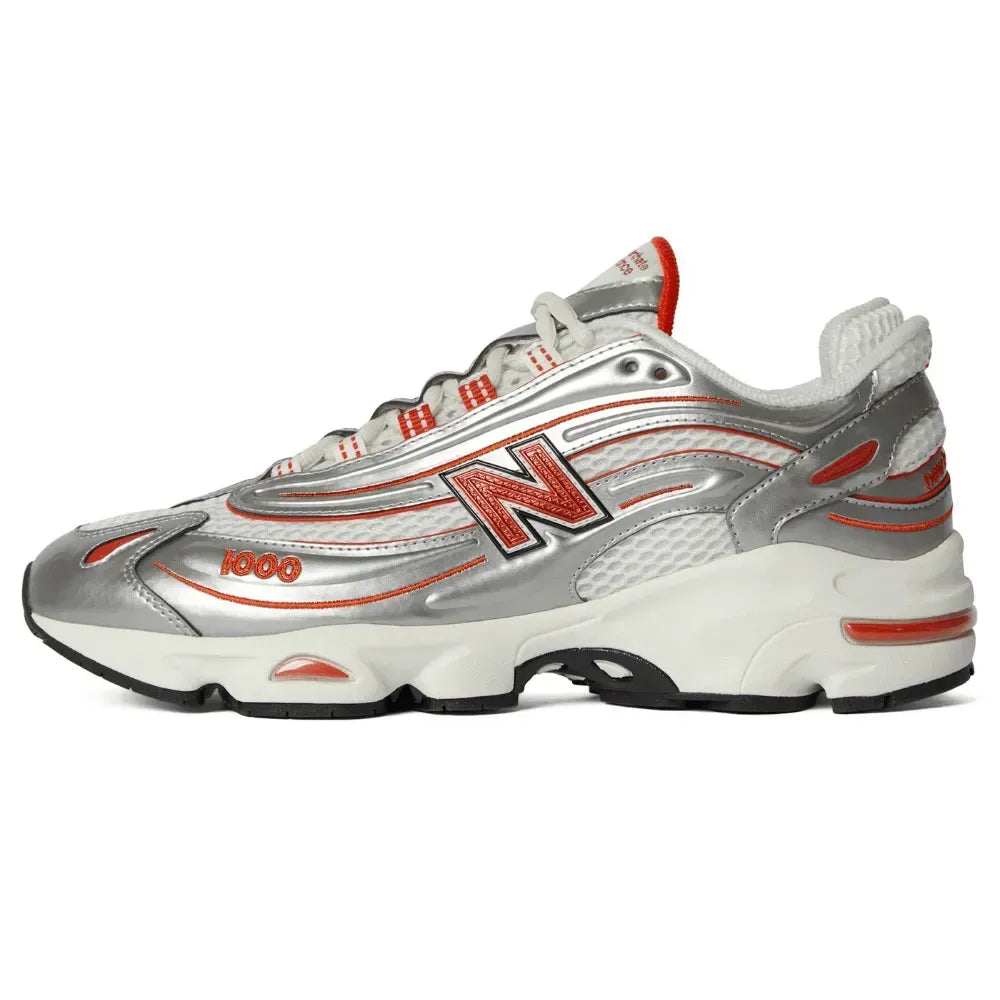 TINT x NB 1000 – Metallic Silver/Red
