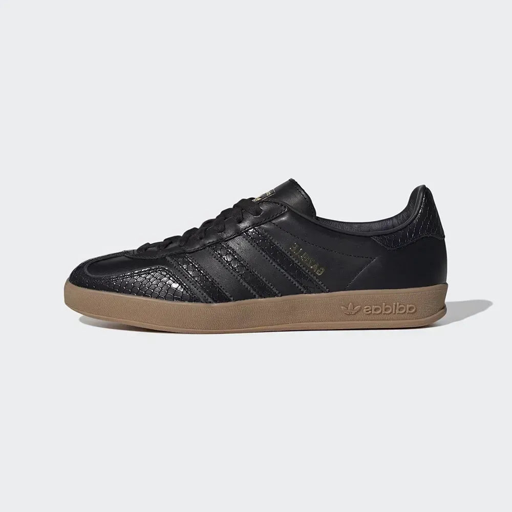 Ad Gazelle Indoor - Black Snakeskin