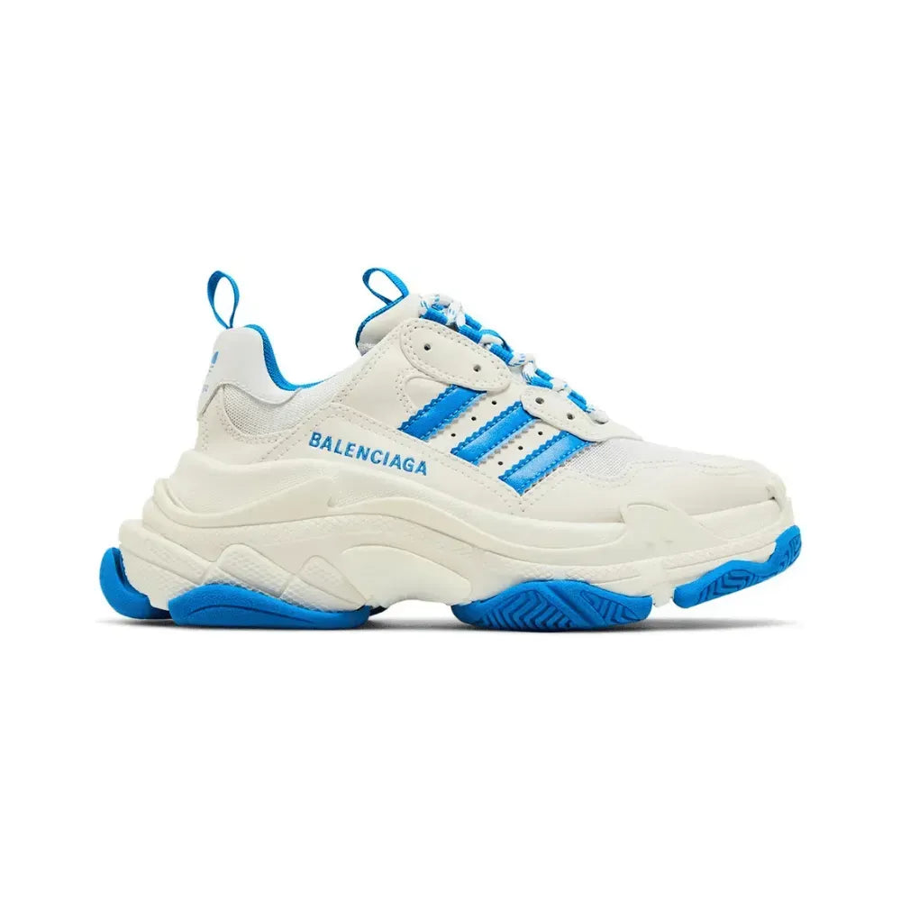 Ad x BAL Triple S - White/Blue