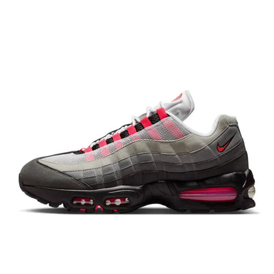 NK Air Max 95 Medium Ash Solar Red