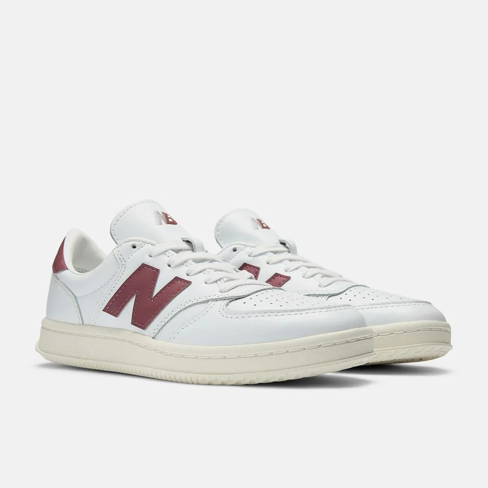 NB T500 - White/Burgundy