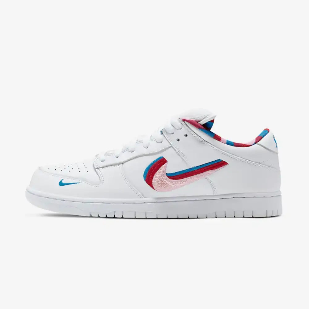 Parra x NK SB Dunk Low White