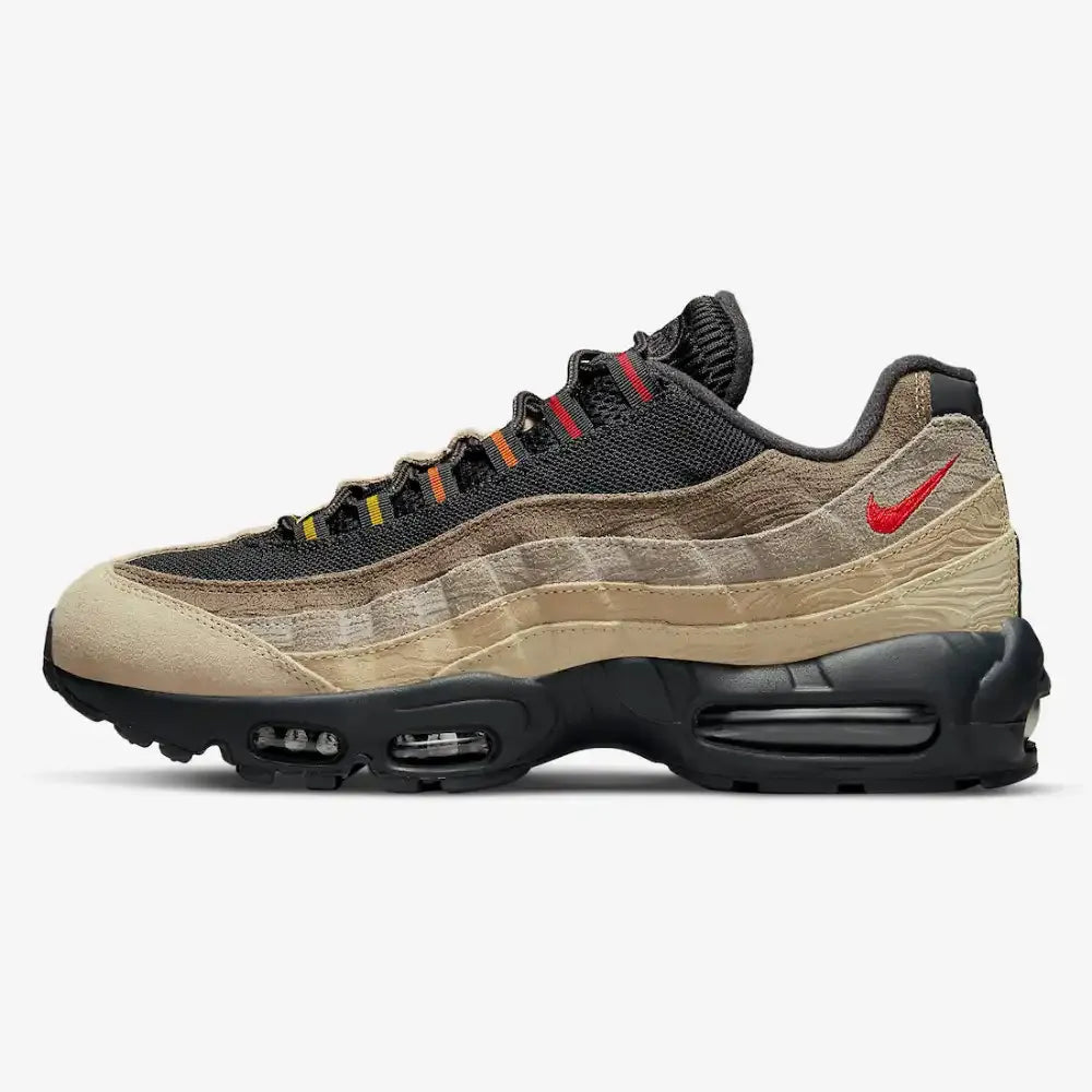 NK Air Max 95 Off Noir and Limestone
