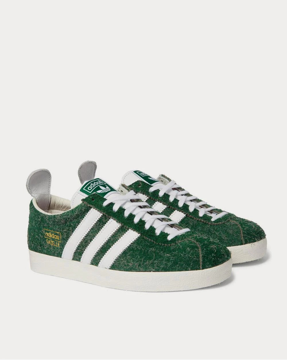 Ad Gazelle Vintage - Trimmed Textured Suede Green