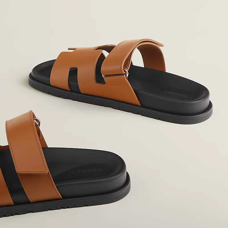 HMS Chypre Sandal – Caramel/Black