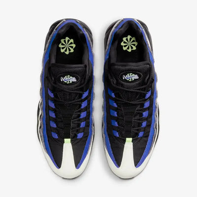 NK Air Max 95 Double Swooshes Black Blue
