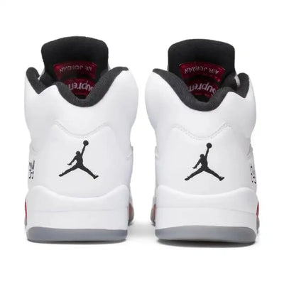SUP x AJ 5 Retro White