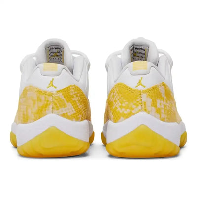 AJ 11 Low - Yellow Snakeskin