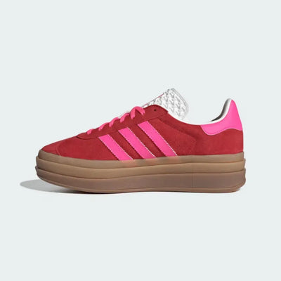 Ad Gazelle Bold - Collegiate Red/Lucid Pink