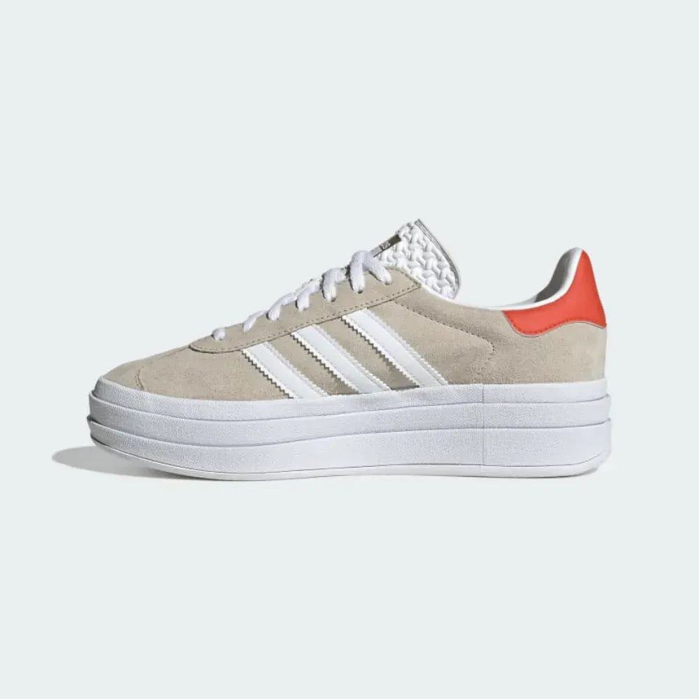 Ad Gazelle Bold - Beige/Cloud White/Collegiate Orange
