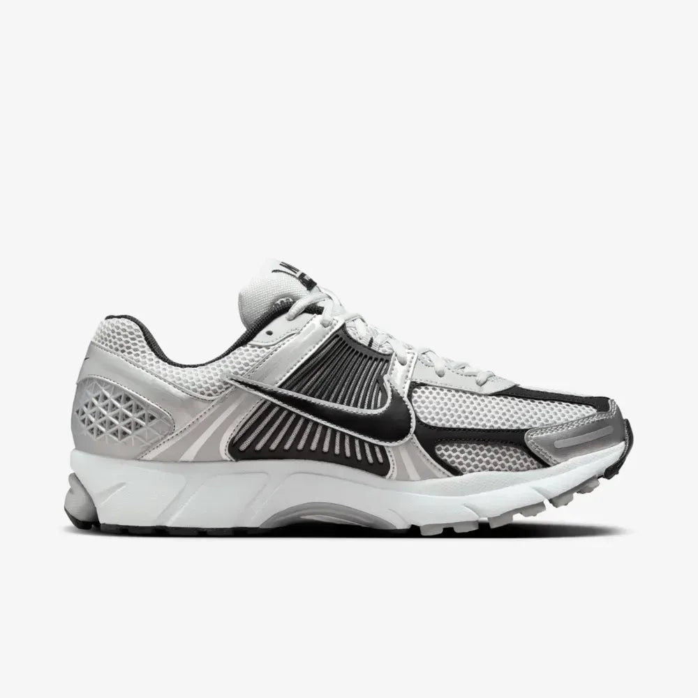 NK Zoom Vomero 5 Metallic Silver and Black