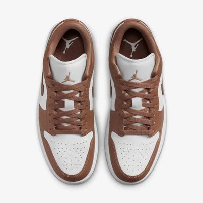 AJ 1 Low Archaeo Brown White