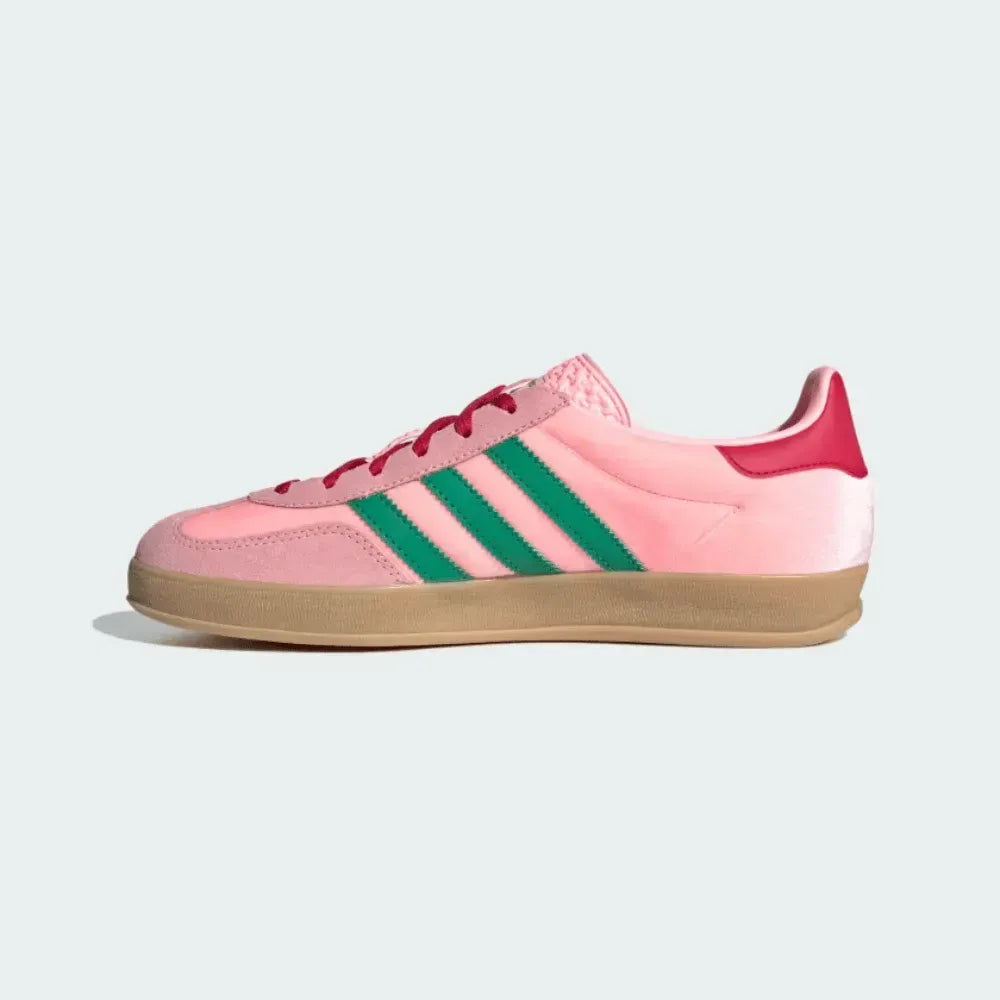 Ad Gazelle Indoor - Court Green/Glow Pink/Gum