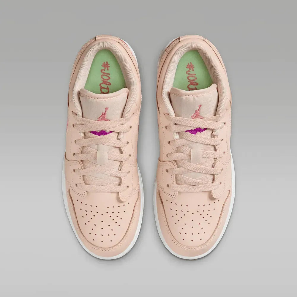 AJ 1 Low SE GS Guava Ice Vivid Purple