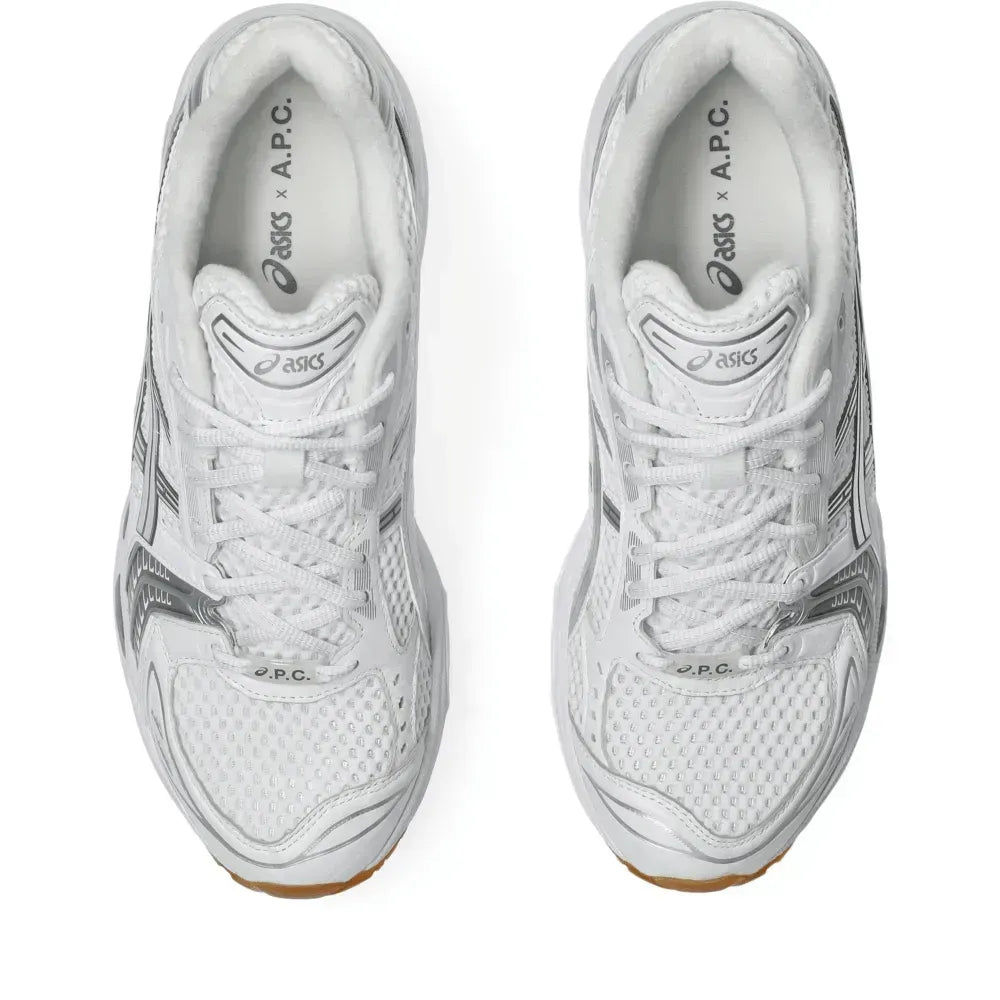 ASC Gel Kayano 14 x A.P.C. - White/Pure Silver