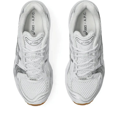 ASC Gel Kayano 14 x A.P.C. - White/Pure Silver