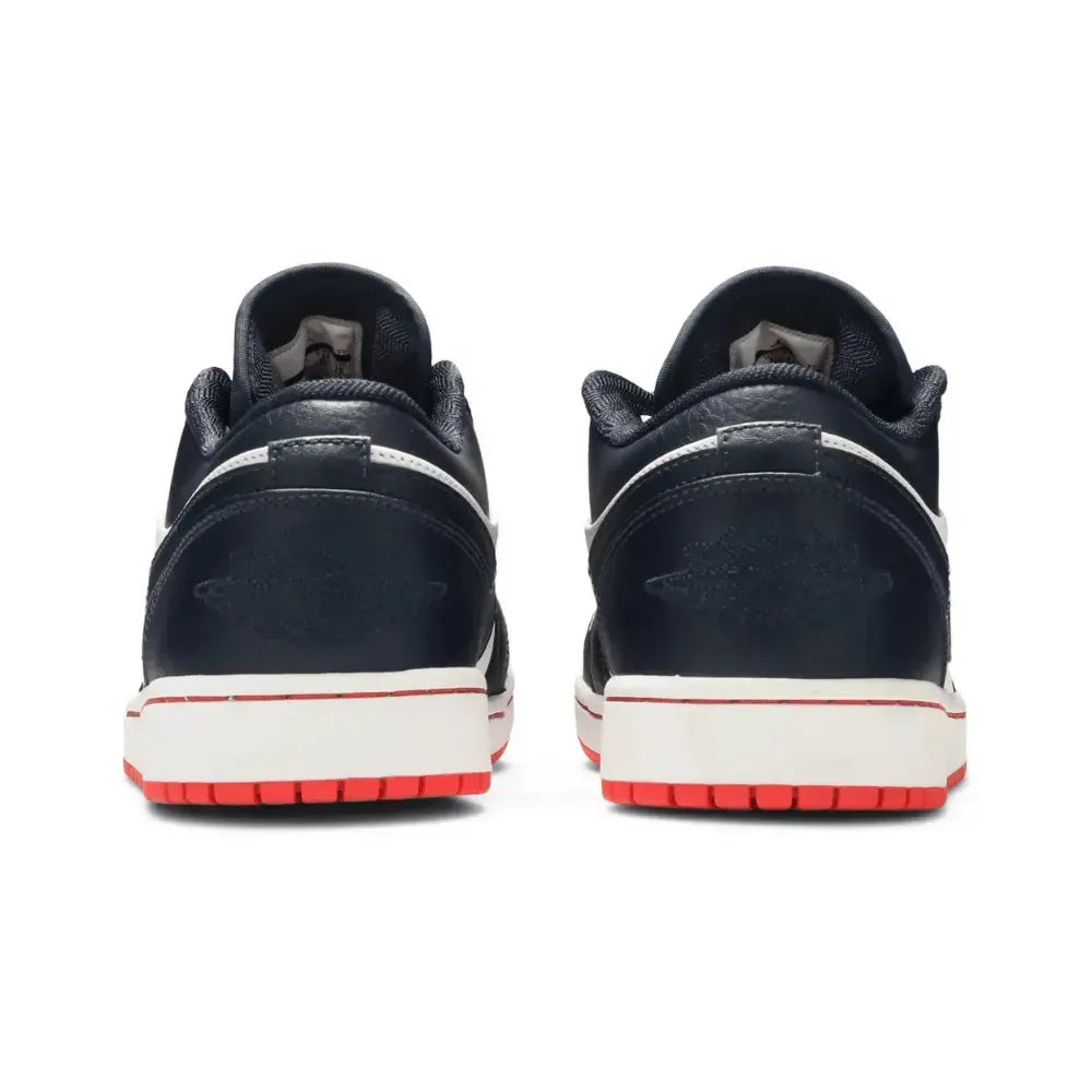 AJ 1 Low - Obsidian Ember Glow