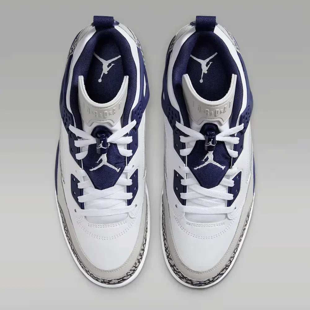 AJ Spizike Low White Neutral Grey Midnight Navy