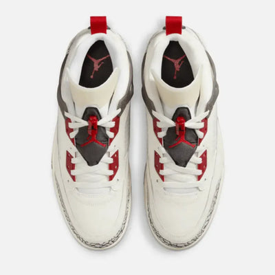 AJ Spizike Low Sail Anthracite Coconut Milk Varsity Red