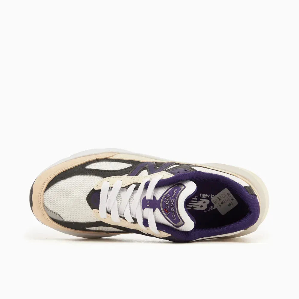 TS x NB 990v6 MiUSA – White Black Plum