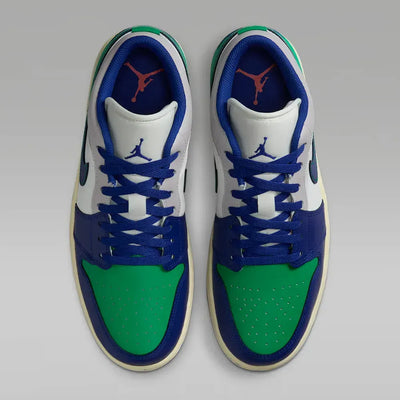 AJ 1 Low Sail Stadium Green Neutral Grey Deep Royal Blue