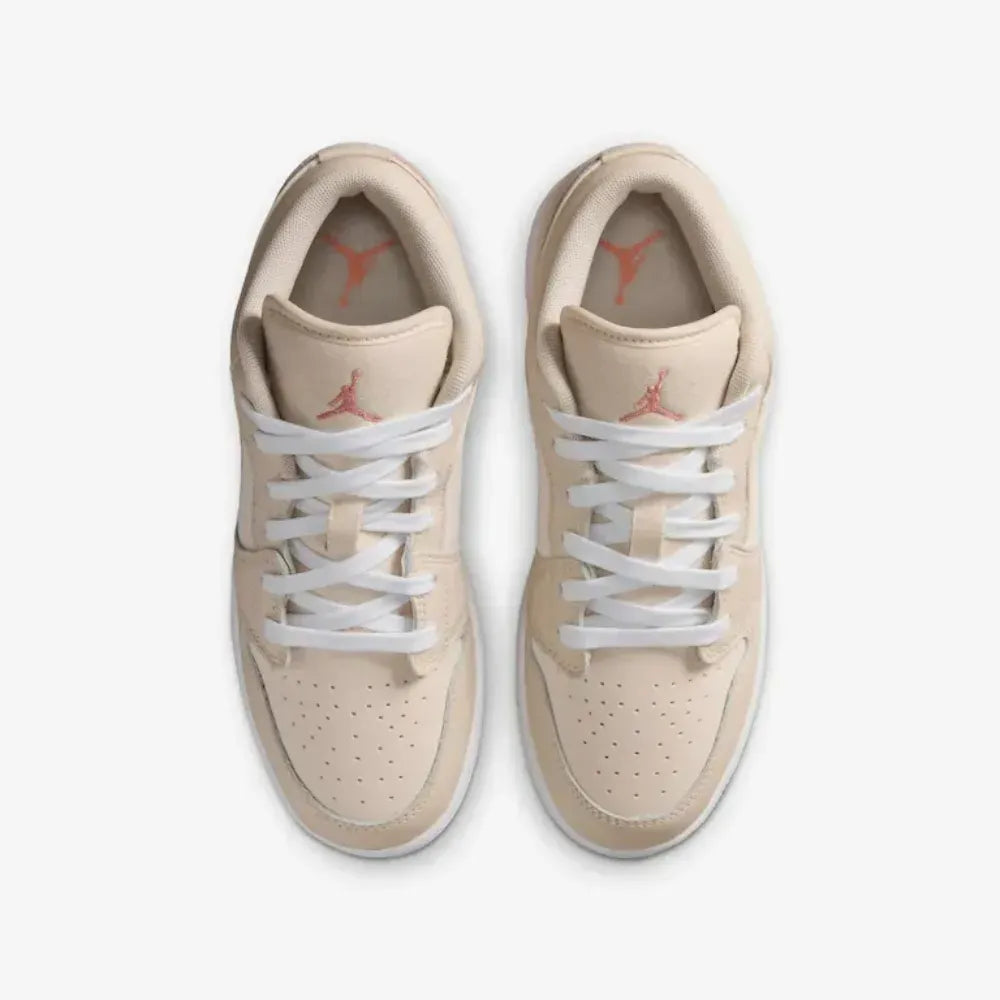 AJ 1 Low GS Light Orewood Brown White Light Madder Root