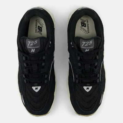 NB 725 – Black/Metallic Silver