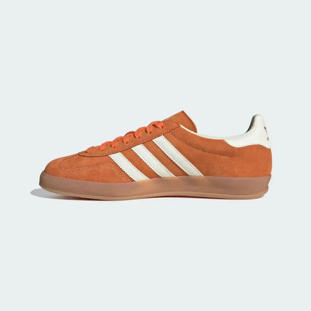 Ad Gazelle Indoor - Orange/Off White/Gold Metallic