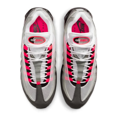 NK Air Max 95 Medium Ash Solar Red