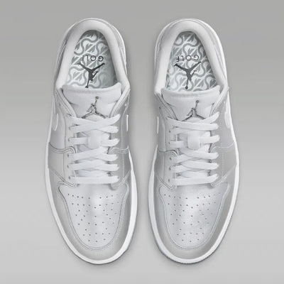 AJ 1 Low - Metallic Silver