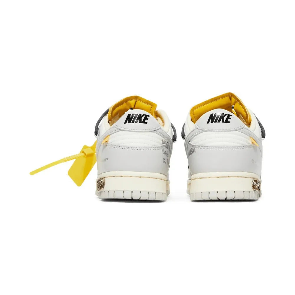 NK Dunk Low Off White Lot 41:50