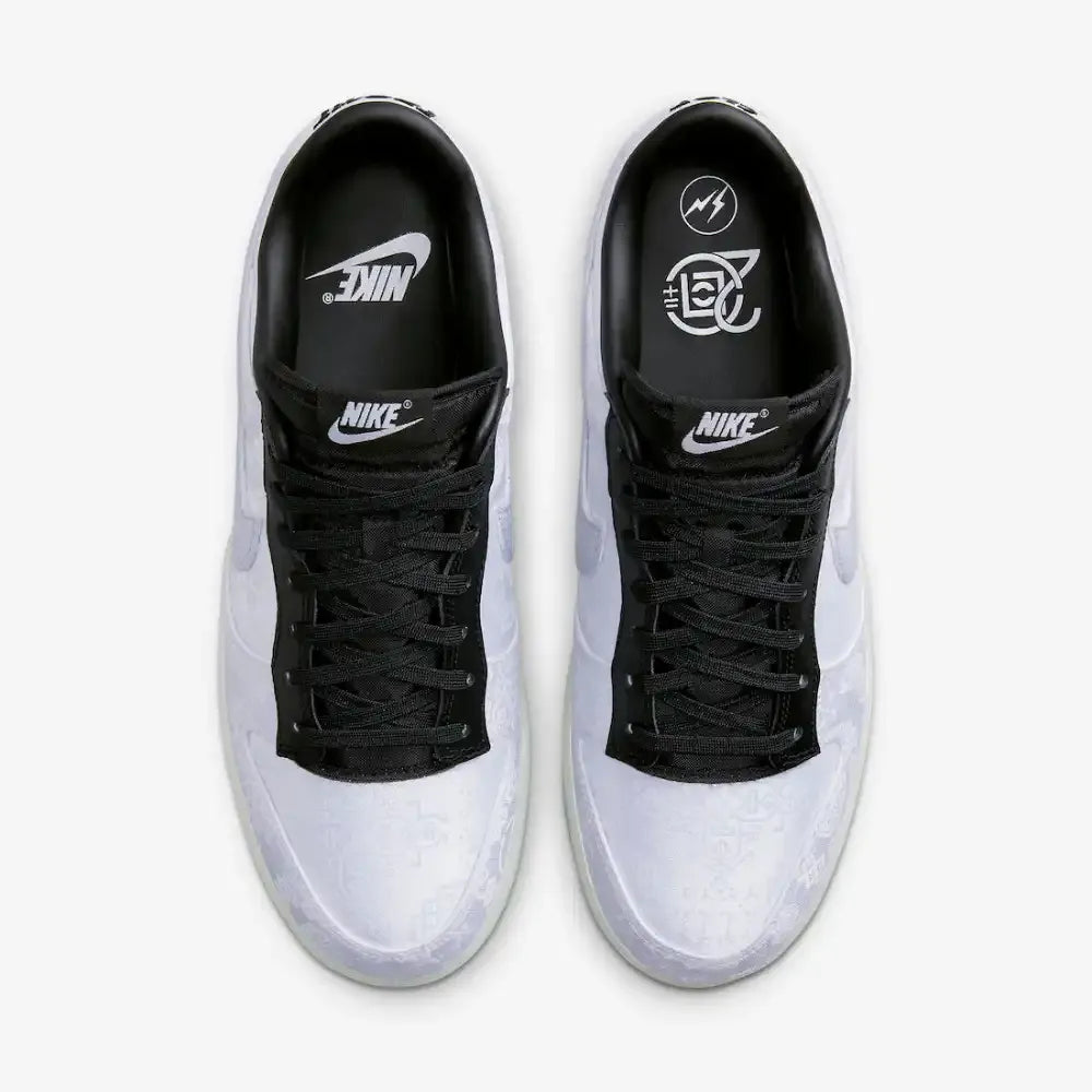 CLOT x Fragment x NK Dunk Low Black White
