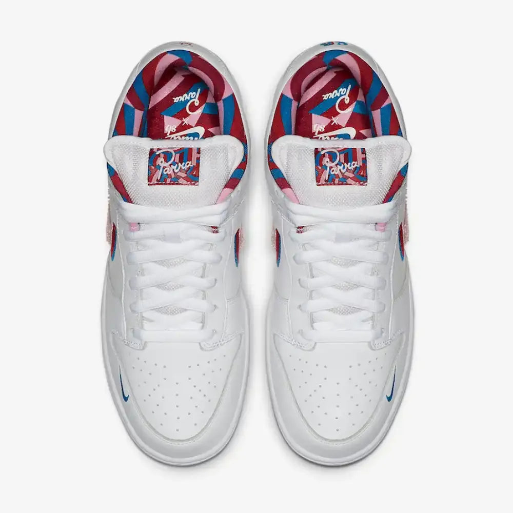 Parra x NK SB Dunk Low White