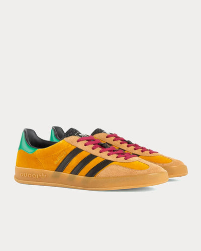 Ad x GC Gazelle - Yellow velvet/Beige Suede