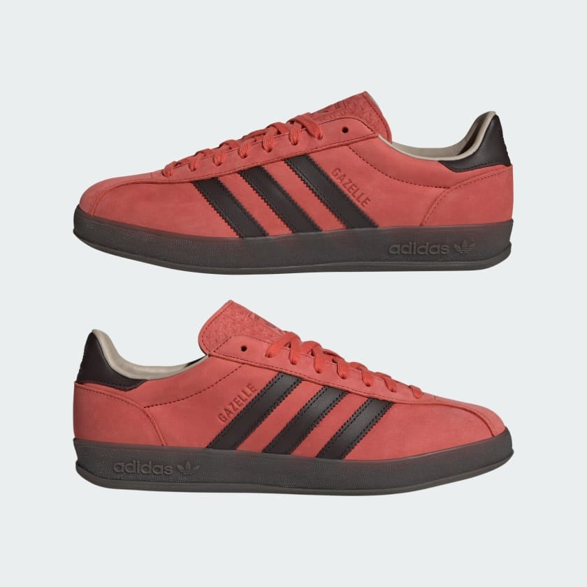 Ad Gazelle Quadra Pro - Crew Red/Charcoal