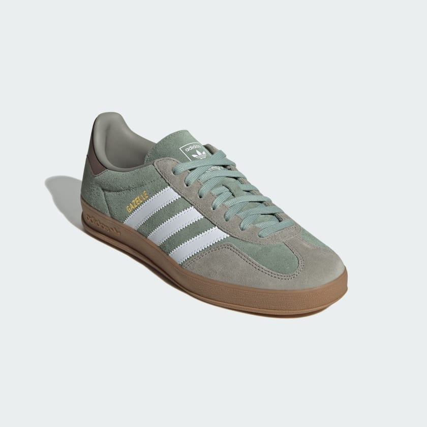 Ad Gazelle Indoor - Silver Pebble/Silver Green/Cloud White