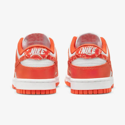 NK Dunk Low Orange Paisley