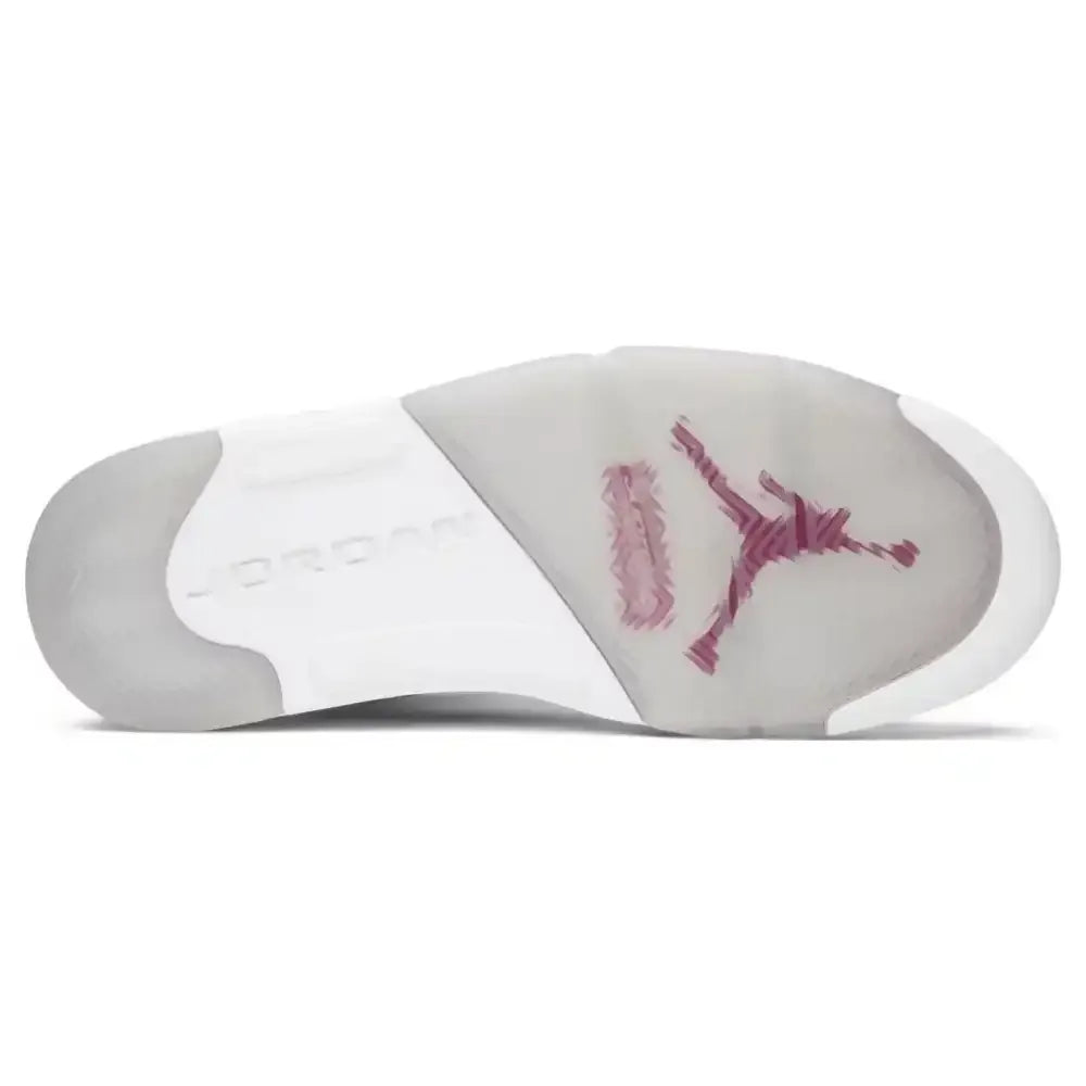 SUP x AJ 5 Retro White