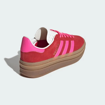 Ad Gazelle Bold - Collegiate Red/Lucid Pink