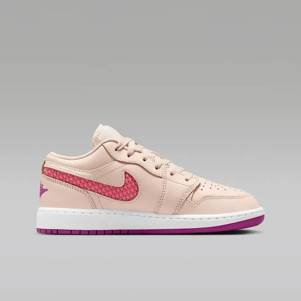 AJ 1 Low SE GS Guava Ice Vivid Purple