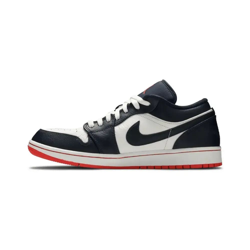 AJ 1 Low Obsidian Ember Glow
