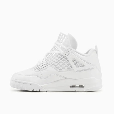 AJ 4 Net White