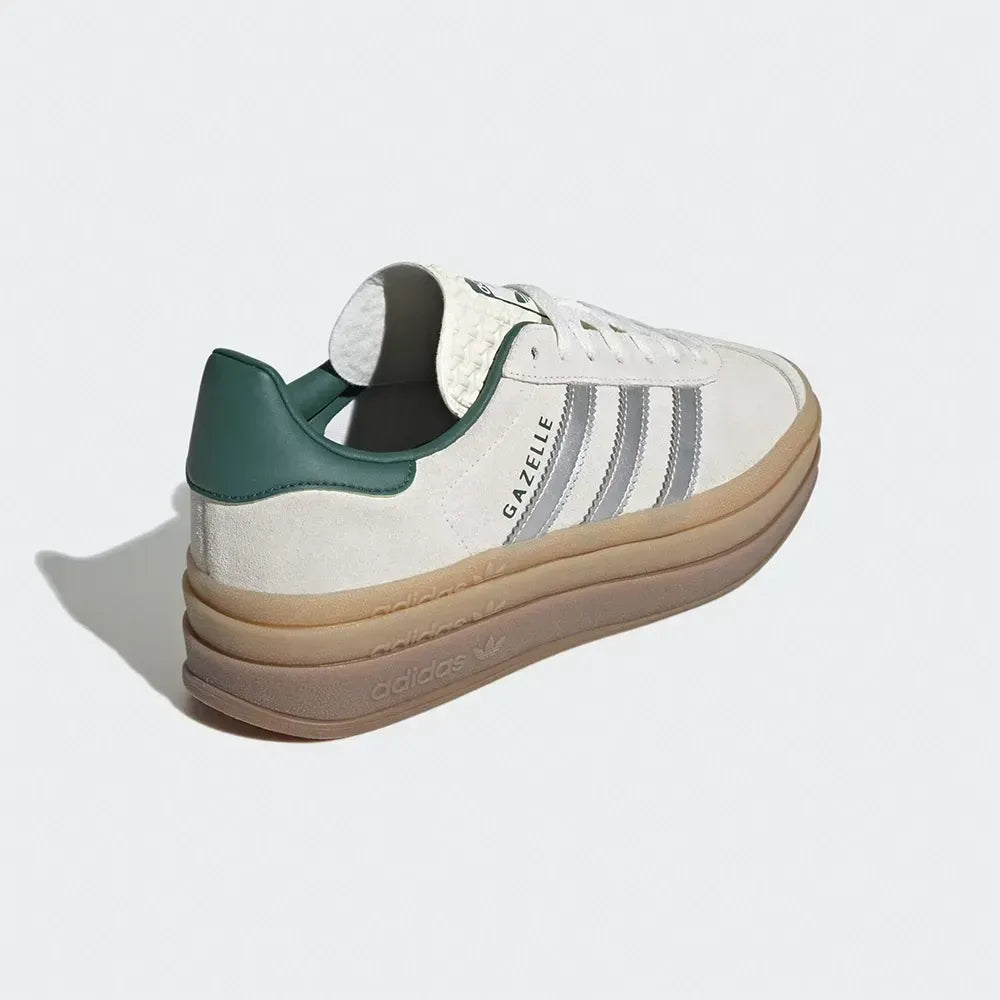 Ad Gazelle Bold - Off White/Collegiate Green