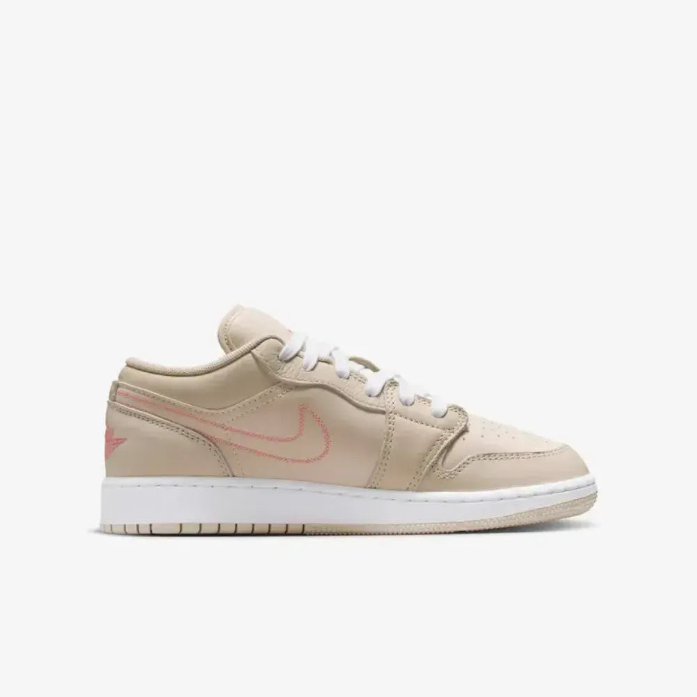 AJ 1 Low GS Light Orewood Brown White Light Madder Root