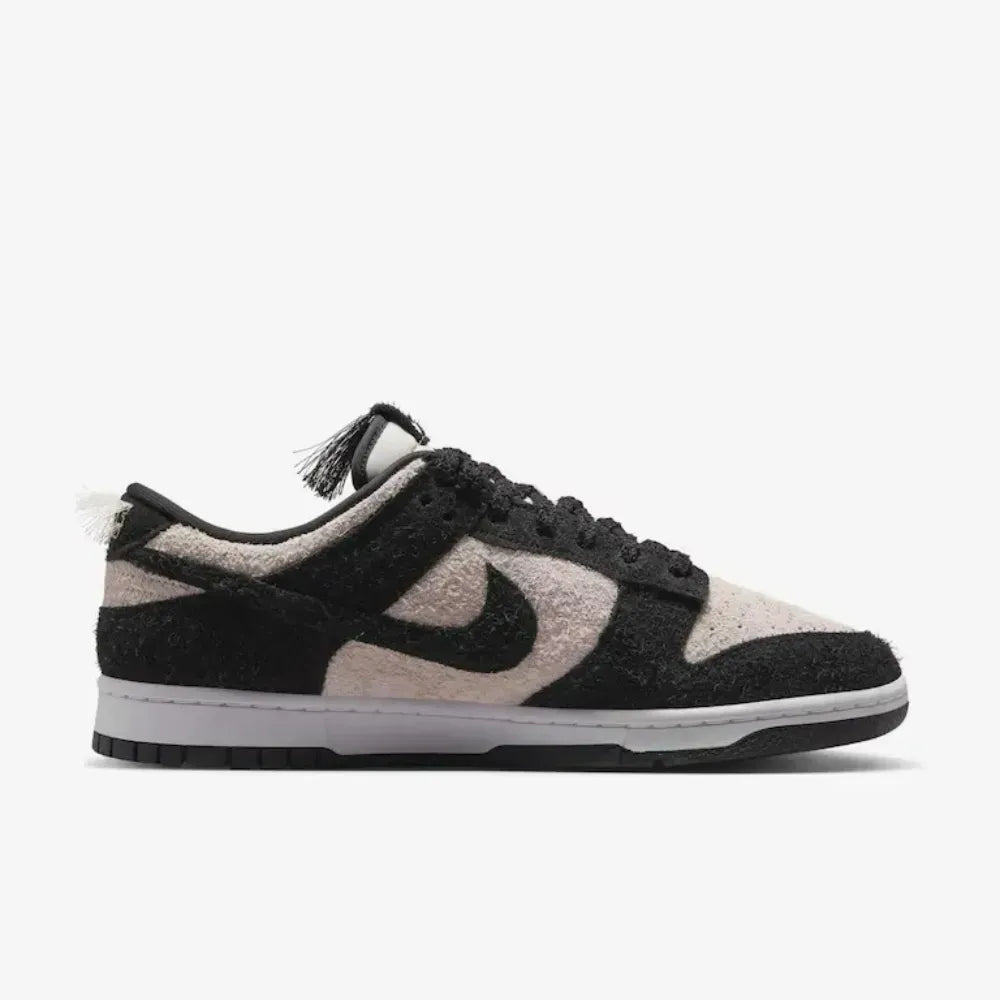 NK Dunk Low - Panda Monium Black Suede