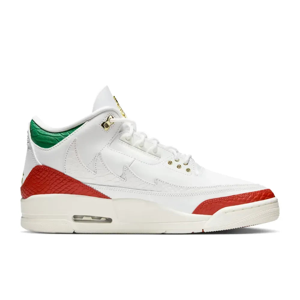 AJ 3 El Vuelo Summit White Pine Green