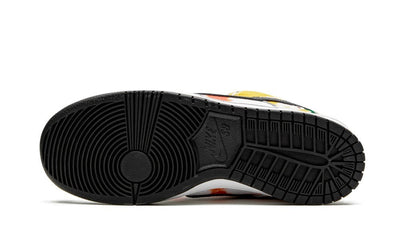 NK SB Dunk Low – Raygun Tie-Dye White