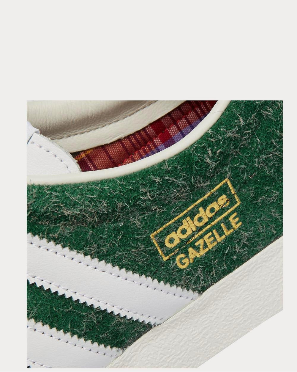 Ad Gazelle Vintage - Trimmed Textured Suede Green