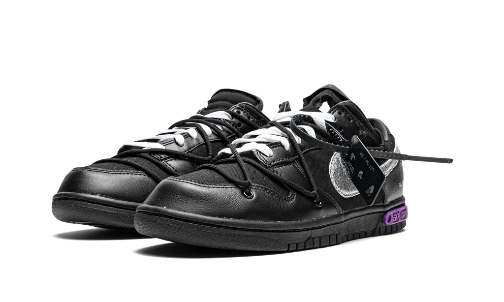 NK Dunk Low Off White Lot 50:50